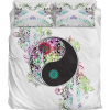 Colorful Yin Yang Duver Duvet Cover and Pillowcase Set Bedding Set