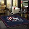 Columbus Bluejackets Rug Team Spirit Carpet Living Room Rugs