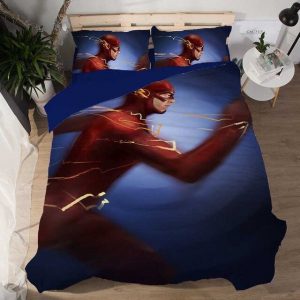 DC Comics Flash 2212 Duvet Cover and Pillowcase Set Bedding Set