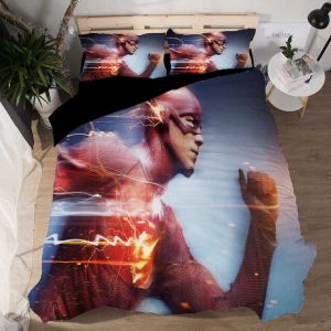 DC Comics Flash 2216 Duvet Cover and Pillowcase Set Bedding Set