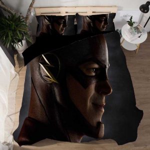 DC Comics Flash 2217 Duvet Cover and Pillowcase Set Bedding Set