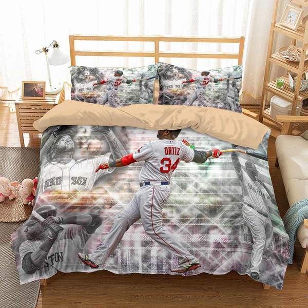 David Ortiz Duvet Cover and Pillowcase Set Bedding Set