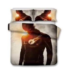 Dc The Flash Duvet Cover and Pillowcase Set Bedding Set