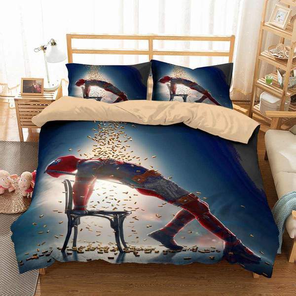 Deadpool 2 5 Duvet Cover and Pillowcase Set Bedding Set