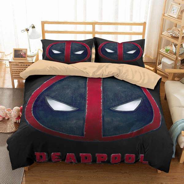 Deadpool 2 Duvet Cover and Pillowcase Set Bedding Set 470