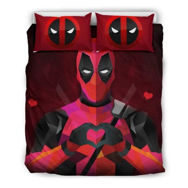 Deadpool Duvet Cover and Pillowcase Set Bedding Set 49