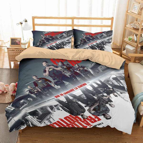 Den Of Thieves Duvet Cover and Pillowcase Set Bedding Set