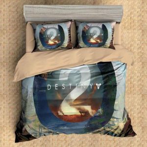 Destiny 2 Duvet Cover and Pillowcase Set Bedding Set 536