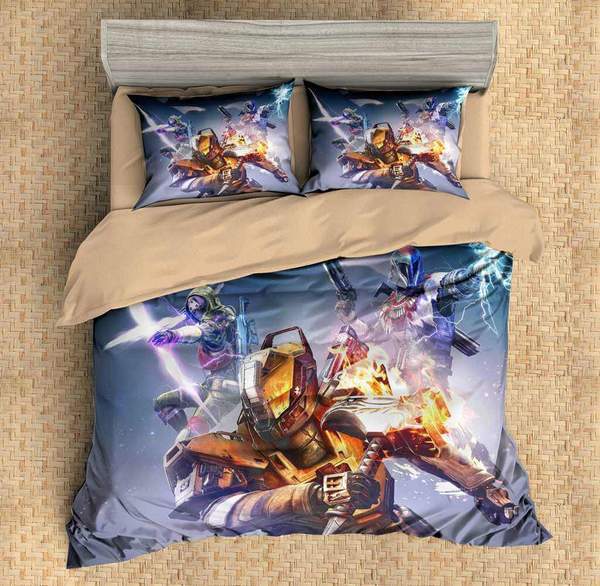 Destiny Duvet Cover and Pillowcase Set Bedding Set 576