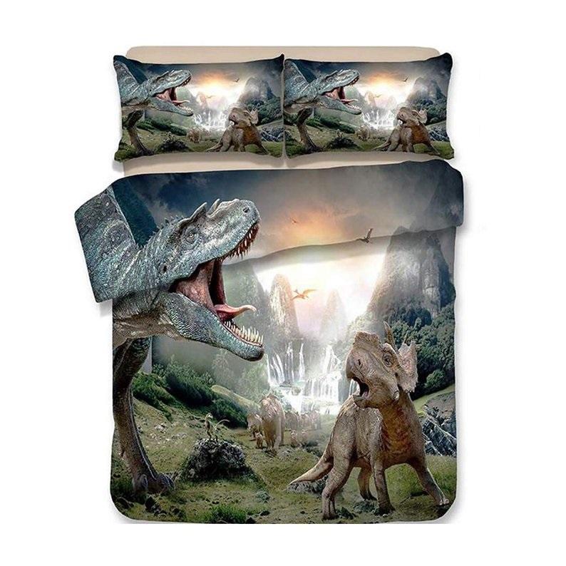 Dinosaurs 2 Duvet Cover and Pillowcase Set Bedding Set 305