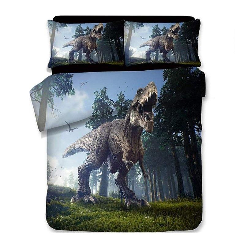 Dinosaurs 2 Duvet Cover and Pillowcase Set Bedding Set 306