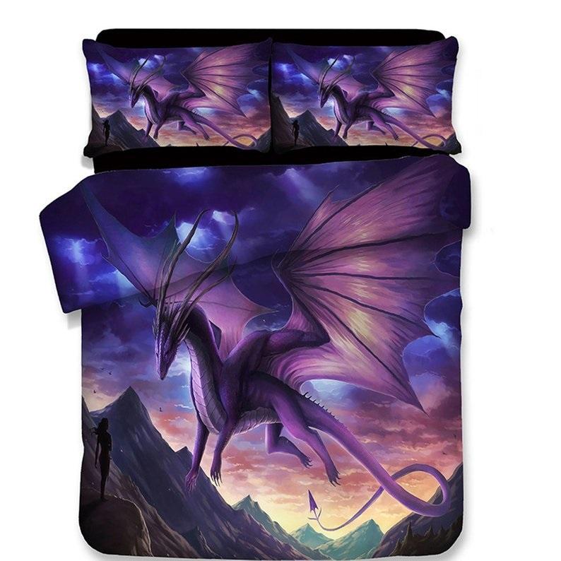 Dinosaurs 6 Duvet Cover and Pillowcase Set Bedding Set