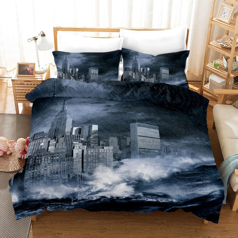 Disaster Duvet Cover and Pillowcase Set Bedding Set