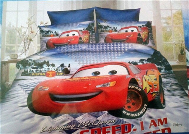 Disney Carr Movie 223 Duvet Cover and Pillowcase Set Bedding Set