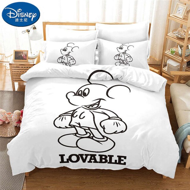 Disney Cartoon 221 Duvet Cover and Pillowcase Set Bedding Set