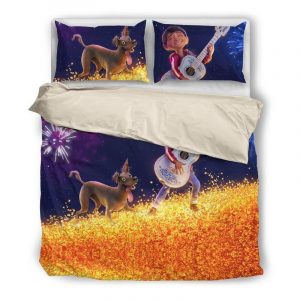 Disney Coco Duvet Cover and Pillowcase Set Bedding Set 157