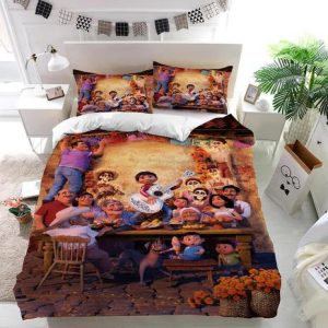 Disney Coco Family Duvet Cover and Pillowcase Set Bedding Set