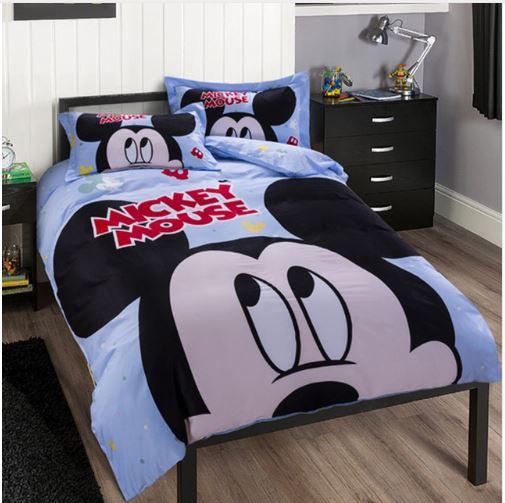 Disney Mickey Mouse 1 Duvet Cover and Pillowcase Set Bedding Set 192