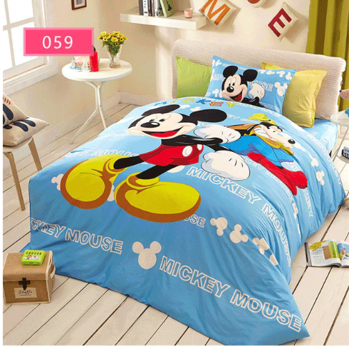 Disney Mickey Mouse 2 Duvet Cover and Pillowcase Set Bedding Set 174