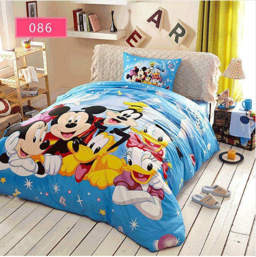 Disney Mickey Mouse 2 Duvet Cover and Pillowcase Set Bedding Set 267