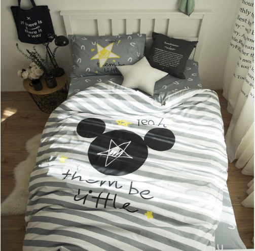 Disney Mickey Mouse 3 Duvet Cover and Pillowcase Set Bedding Set 173