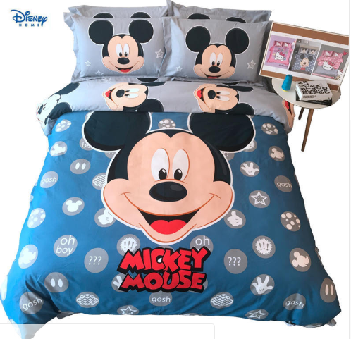 Disney Mickey Mouse 3 Duvet Cover and Pillowcase Set Bedding Set 243