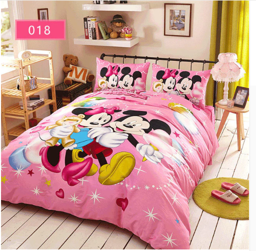 Disney Mickey Mouse 4 Duvet Cover and Pillowcase Set Bedding Set 217