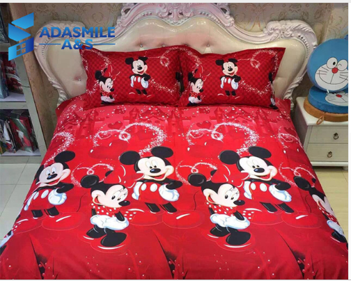 Disney Mickey Mouse 5 Duvet Cover and Pillowcase Set Bedding Set 216