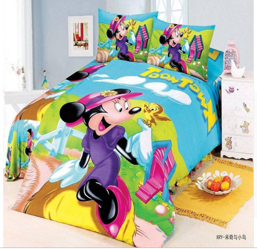 Disney Mickey Mouse 5 Duvet Cover and Pillowcase Set Bedding Set 229