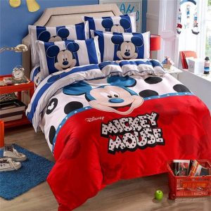 Disney Mickey mouse 226 Duvet Cover and Pillowcase Set Bedding Set