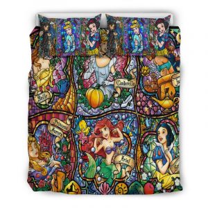 Disney Princess Duvet Cover and Pillowcase Set Bedding Set