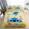 Disney Stitch 222 Duvet Cover and Pillowcase Set Bedding Set