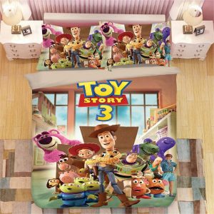 Disney Toy Story Sherif Woody Buzz Lightyear 224 Duvet Cover and Pillowcase Set Bedding Set