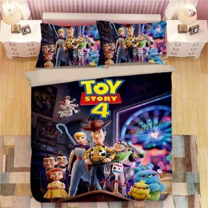 Disney Toy Story Sherif Woody Buzz Lightyear 227 Duvet Cover and Pillowcase Set Bedding Set