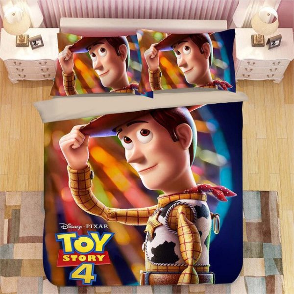 Disney Toy Story Sherif Woody Buzz Lightyear 228 Duvet Cover and Pillowcase Set Bedding Set