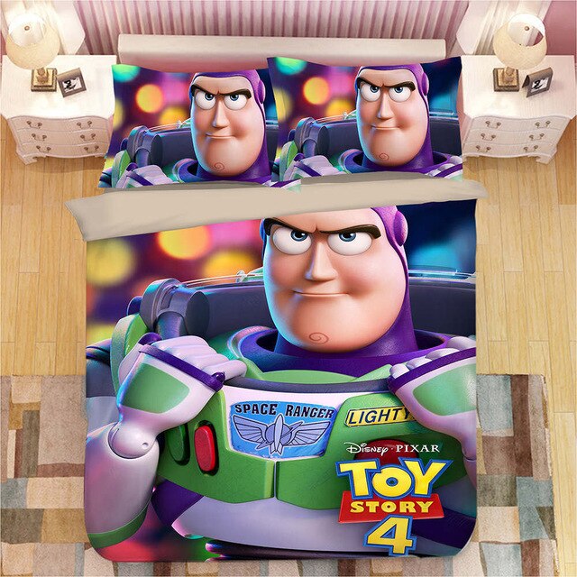 Disney Toy Story Sherif Woody Buzz Lightyear 230 Duvet Cover and Pillowcase Set Bedding Set