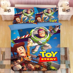 Disney Toy Story Sherif Woody Buzz Lightyear 232 Duvet Cover and Pillowcase Set Bedding Set