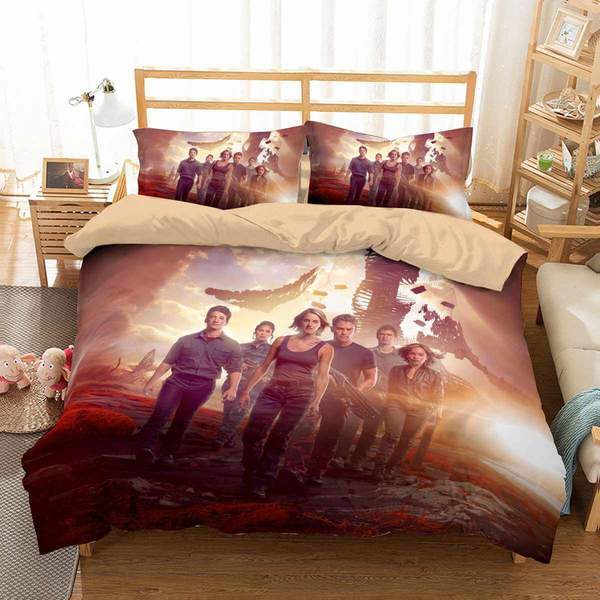 Divergent Duvet Cover and Pillowcase Set Bedding Set