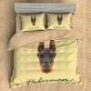 Doberman Duvet Cover and Pillowcase Set Bedding Set