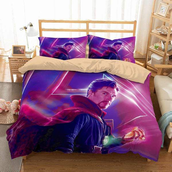 Doctor Strange Avengers Infinity War Duvet Cover and Pillowcase Set Bedding Set