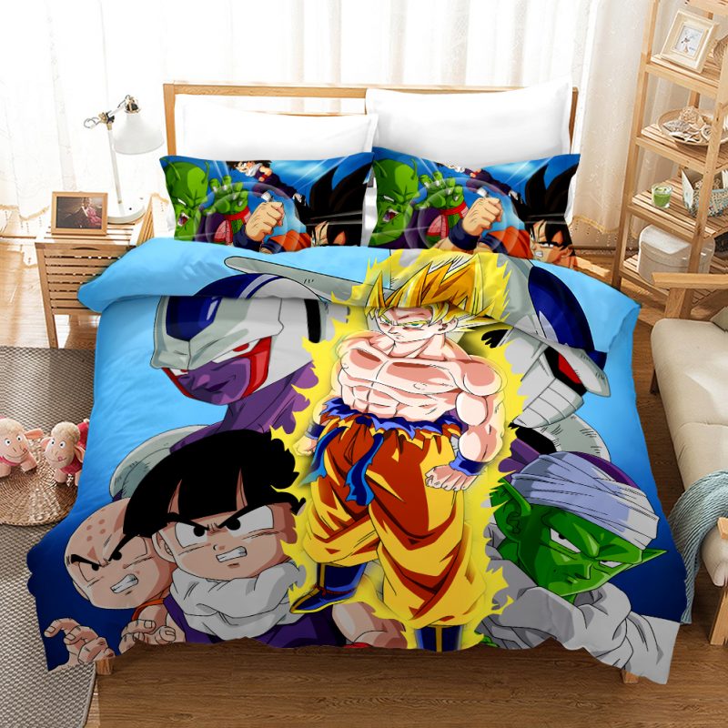 Dragon Ball 10 Duvet Cover and Pillowcase Set Bedding Set