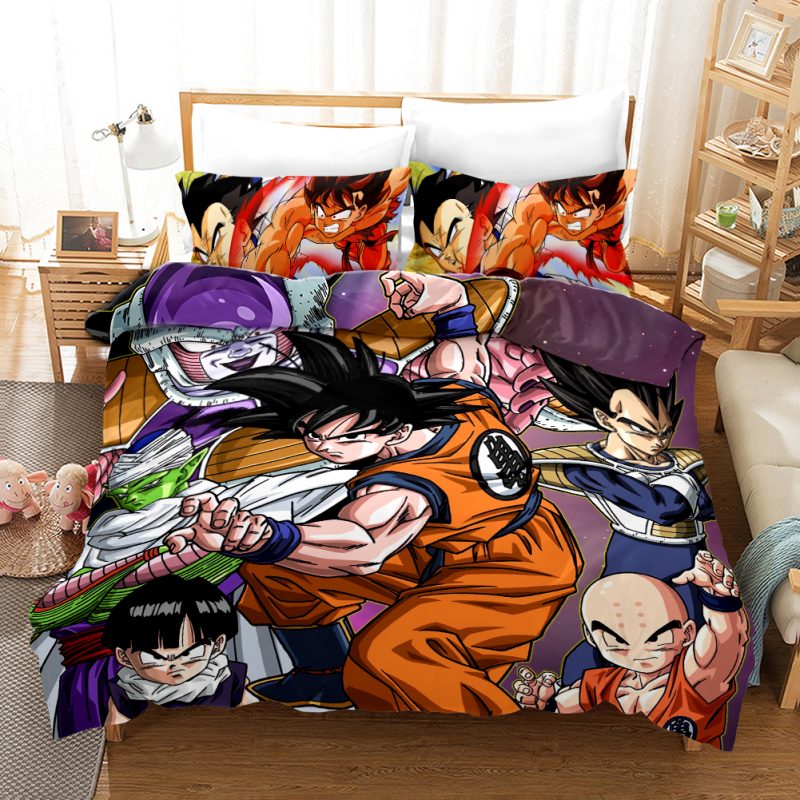 Dragon Ball 5 Duvet Cover and Pillowcase Set Bedding Set