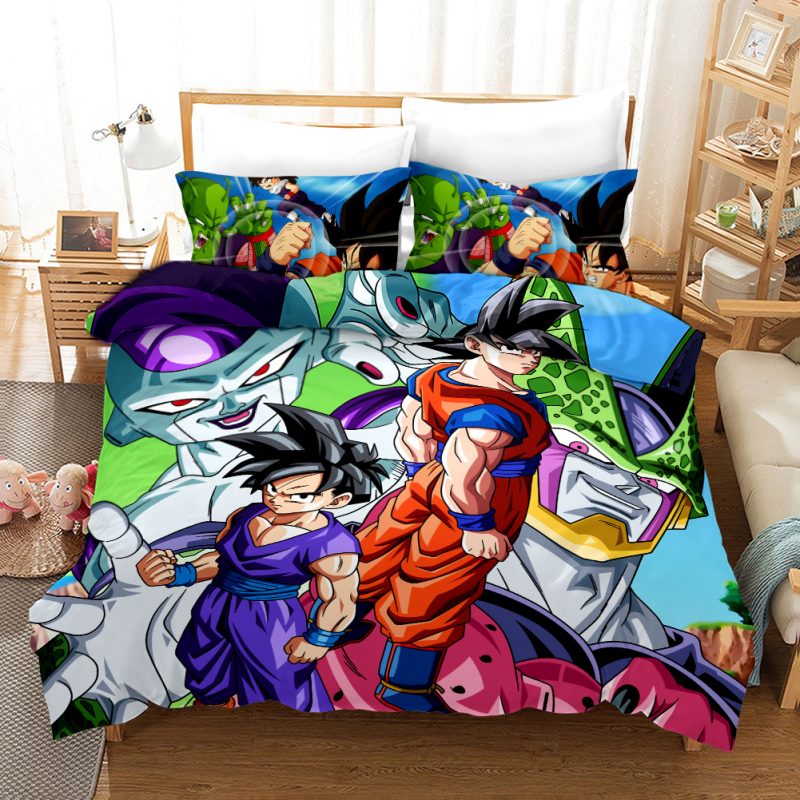 Dragon Ball 8 Duvet Cover and Pillowcase Set Bedding Set