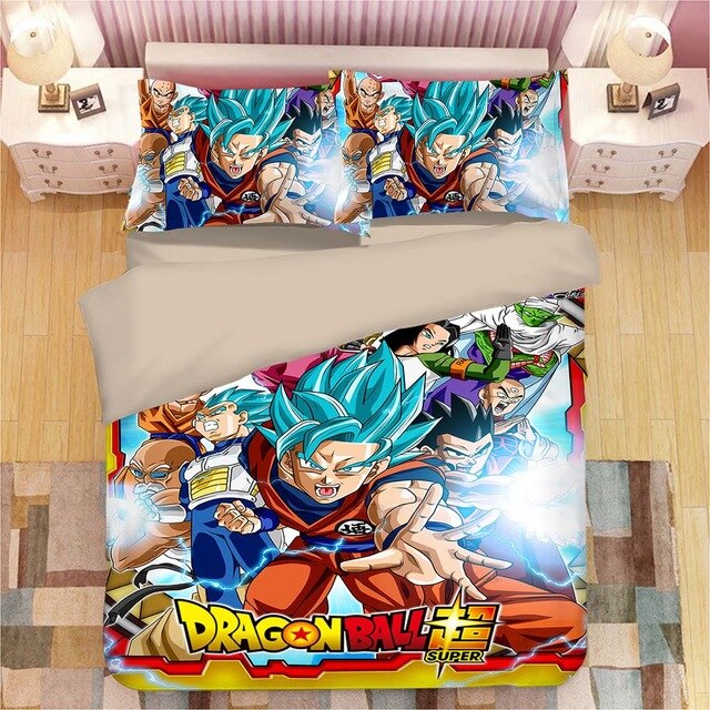 Dragon Ball Son Goku Vegeta 2223 Duvet Cover and Pillowcase Set Bedding Set