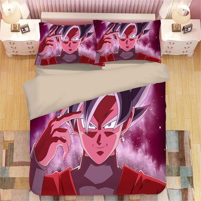 Dragon Ball Son Goku Vegeta 2224 Duvet Cover and Pillowcase Set Bedding Set