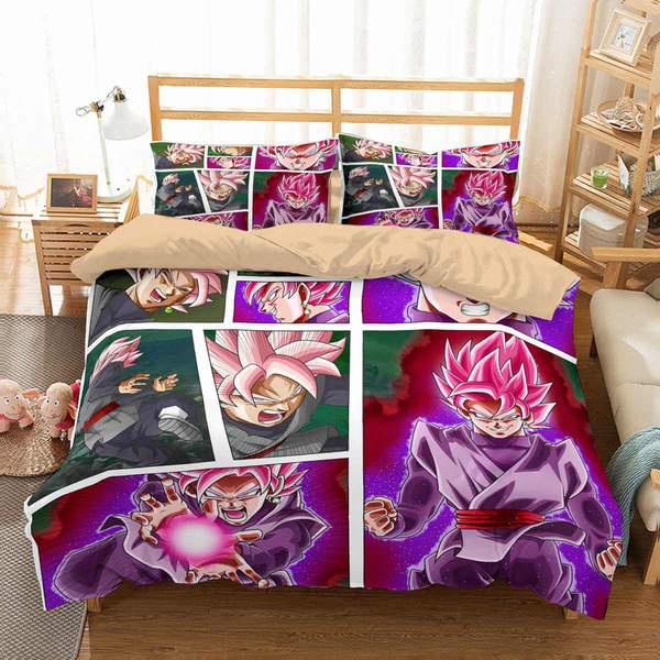 Dragon Ball Super Duvet Cover and Pillowcase Set Bedding Set 741