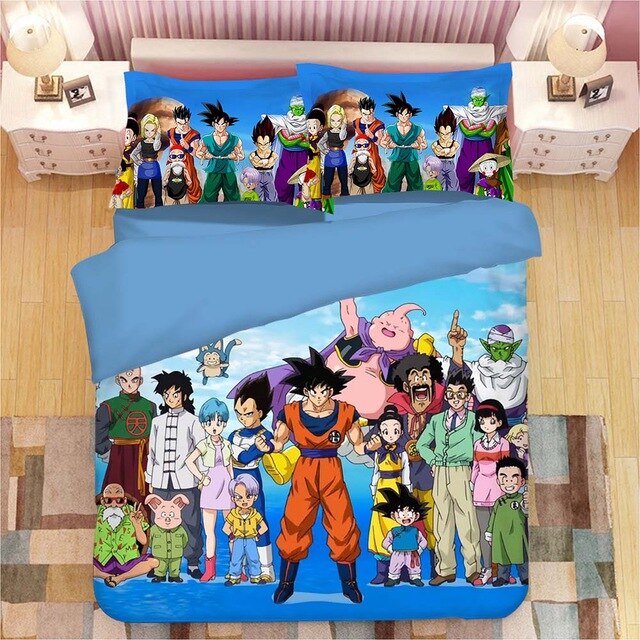 Dragon Ball Z 2211 Duvet Cover and Pillowcase Set Bedding Set