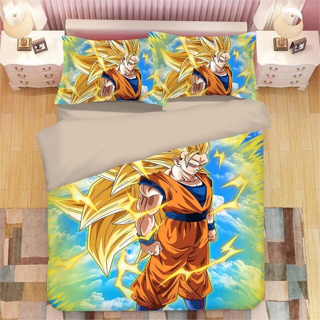 Dragon Ball Z 2212 Duvet Cover and Pillowcase Set Bedding Set