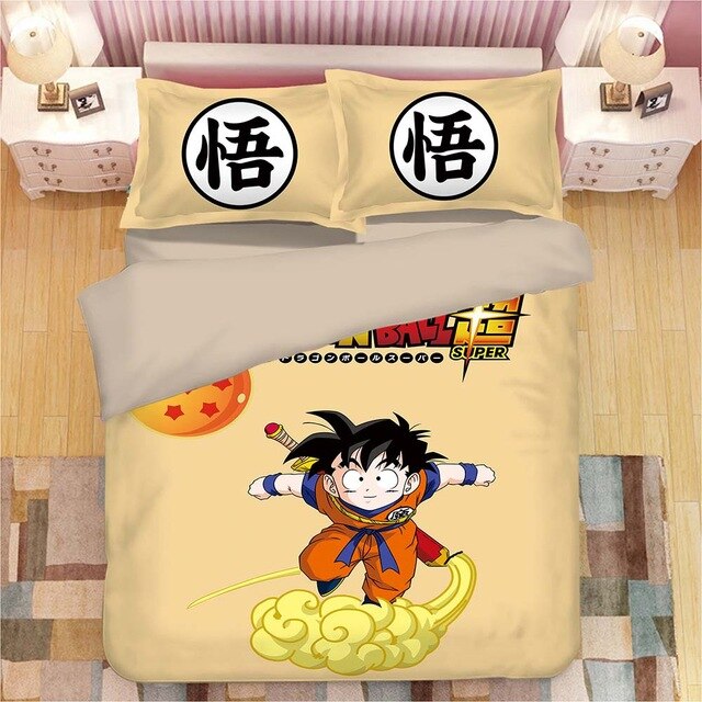 Dragon Ball Z 2213 Duvet Cover and Pillowcase Set Bedding Set