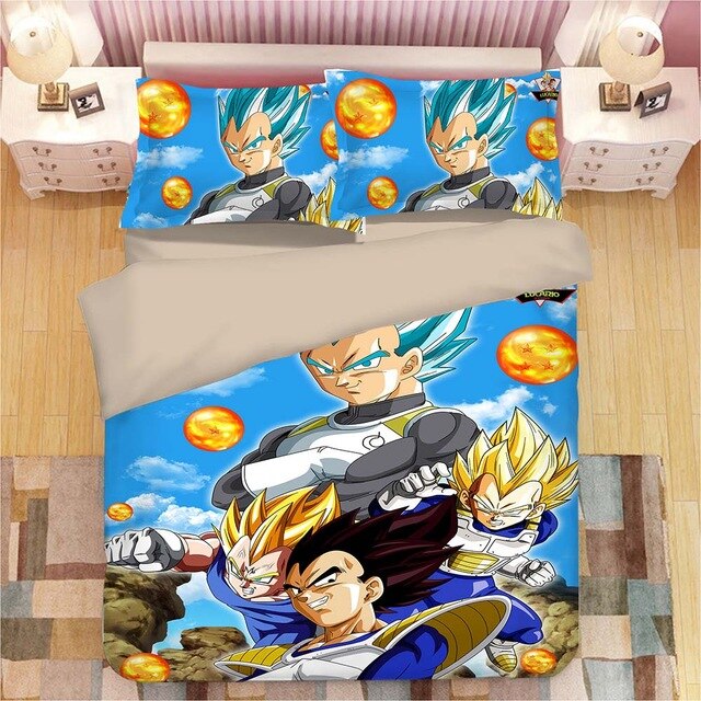 Dragon Ball Z 2215 Duvet Cover and Pillowcase Set Bedding Set